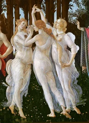 Primavera (Detail) der Drei Grazien